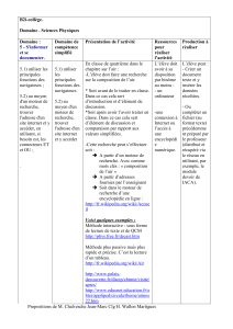 Culture informatique (items officiels) - Académie d`Aix