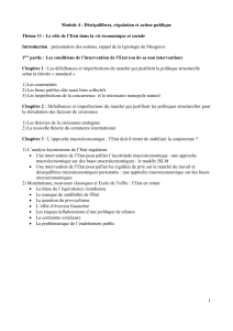 a) L`Etat soumis aux groupes de pression : la théorie d`Olson