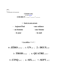 COURS 6