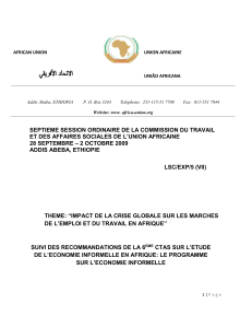 AFRICAN UNION UNION AFRICAINE UNIÃO AFRICANA Addis