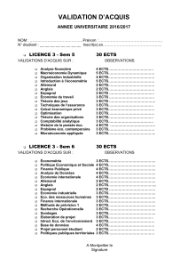 Comptabilité analytique 3 ECTS