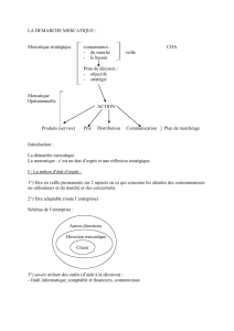 La démarche mercatique