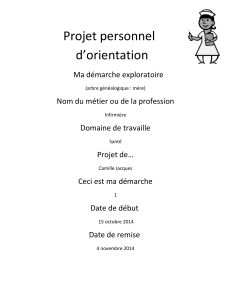 Infirmière / infirmier
