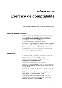 Ouvrir le dossier Accounting - e