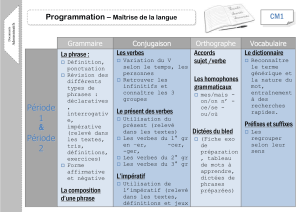 CM1 - Cycle 3 ~ Orphéecole