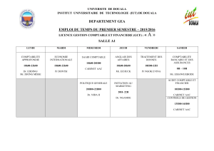 departement gea emploi du temps du premier