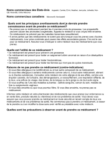 Quels sont les effets secondaires communs de ce médicament