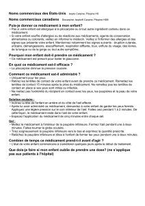 Puis-je donner ce médicament à mon enfant?