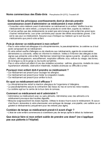 Quand dois-je appeler le médecin de mon enfant?