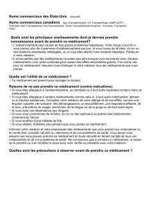 Quels sont les effets secondaires communs de ce médicament