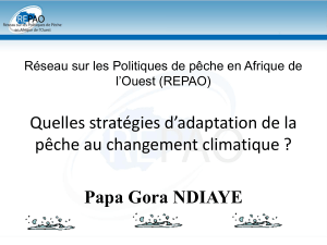 Pourquoi s`adapter? - Réseau Climat et Développement