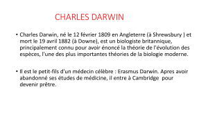 charles darwin - Ce n`est pas parce que c`est difficile qu`on n`ose pas