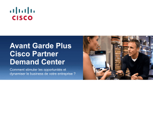 Cisco co-marketing campaign