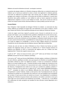 Médecins du travail et infirmières du travail : une équipe à - a-SMT