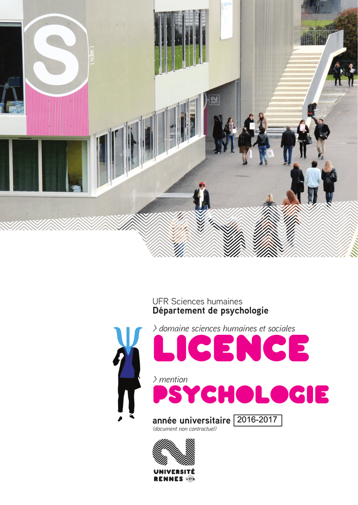 Licence Universite Rennes 2