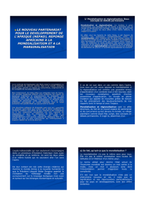 mondialisation et - MSH-M