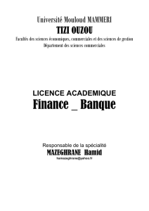 Type de Licence