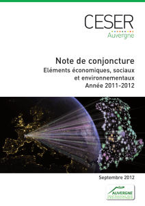 Note de conjoncture