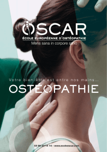 osté pathie - École OSCAR