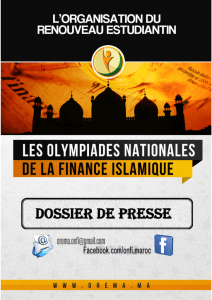 Dossier de presse - Journal de la Finance Islamique