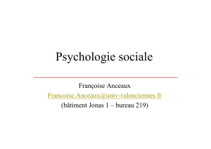 Psychologie sociale - E