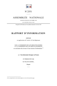 rapport - Assemblée nationale