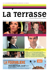CRITIQueS - Journal La Terrasse