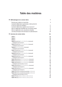 Table des Matières - Editions Ellipses