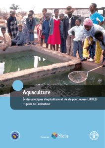 Module : L`aquaculture