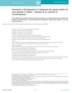 Promouvoir le développement et l`intégration des équipes mobiles