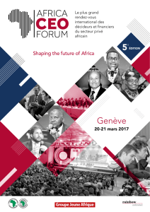 Genève - Africa CEO Forum