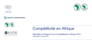 Exposé d`Audrey Chouchane - Rapport 2015 sur la compétitivité en