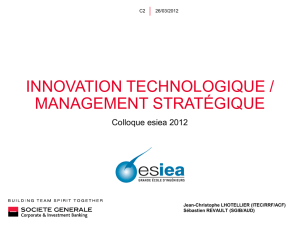 Innovation technologique