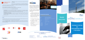 Année 2013-2014 - Université Paris