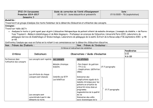 Guide correction texte Texte R. Gagnayre et Y Traymard TD 13