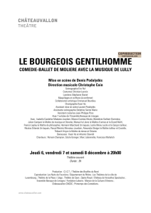 10. le bourgeois gentilhomme