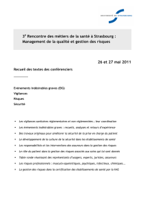 3e Rencontre des métiers de la santé à Strasbourg : Management