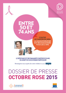 dossier de presse