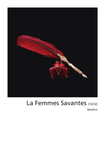 La Femmes Savantes (1672)