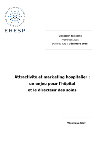 Attractivité et marketing hospitalier - Service documentation