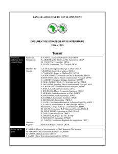 Tunisie - African Development Bank