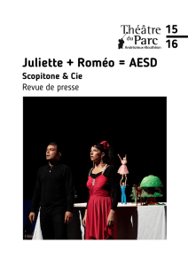 Juliette + Roméo_Presse