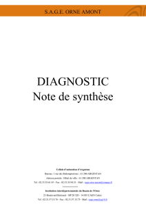 Note de Synthèse