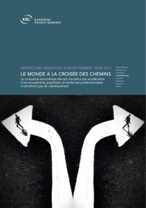 LE MONDE À LA CROISÉE DES CHEMINS