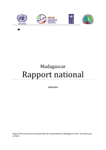 Rapport national final MDG Rio+20