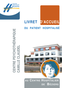 livret d`accueil - Centre Hospitalier de Béziers