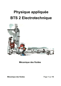 Physique appliquée BTS 2 Electrotechnique