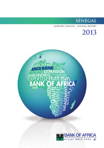 sénégal - Bank of Africa
