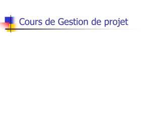Gestion projet cours s1