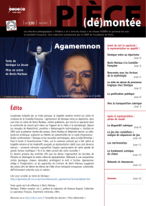 Agamemnon - CRDP de Paris